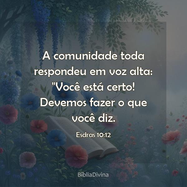 Esdras 10:12