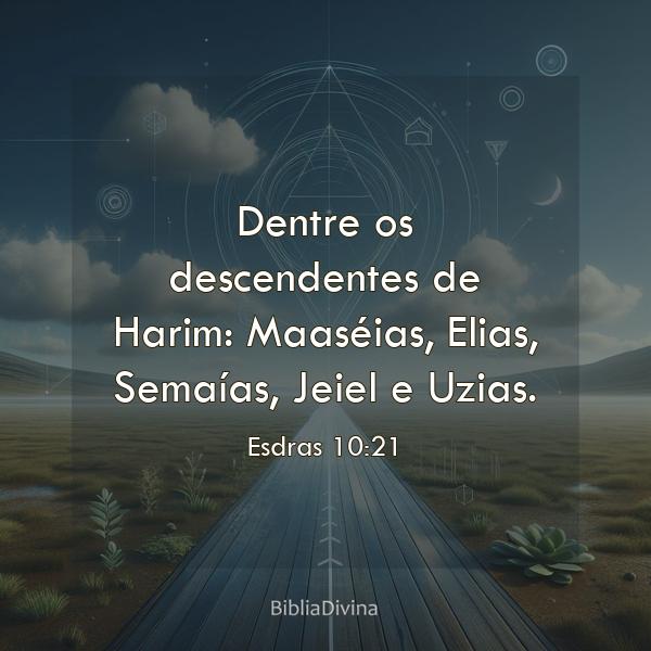 Esdras 10:21