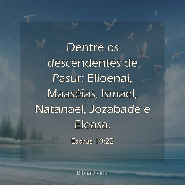 Esdras 10:22