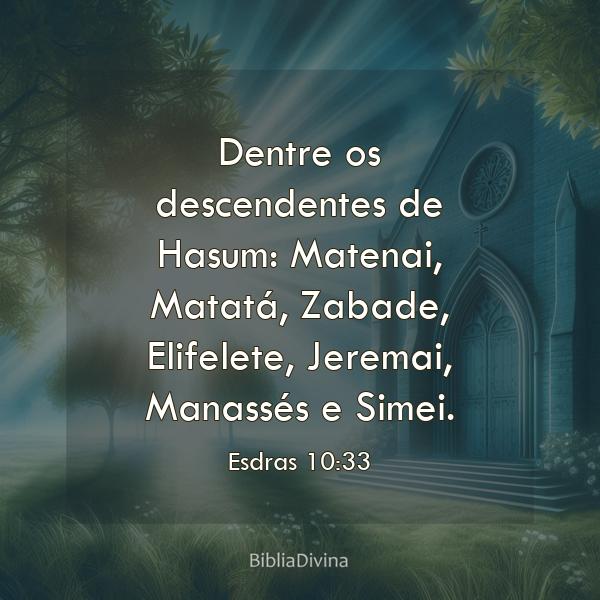 Esdras 10:33