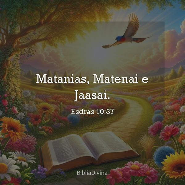 Esdras 10:37