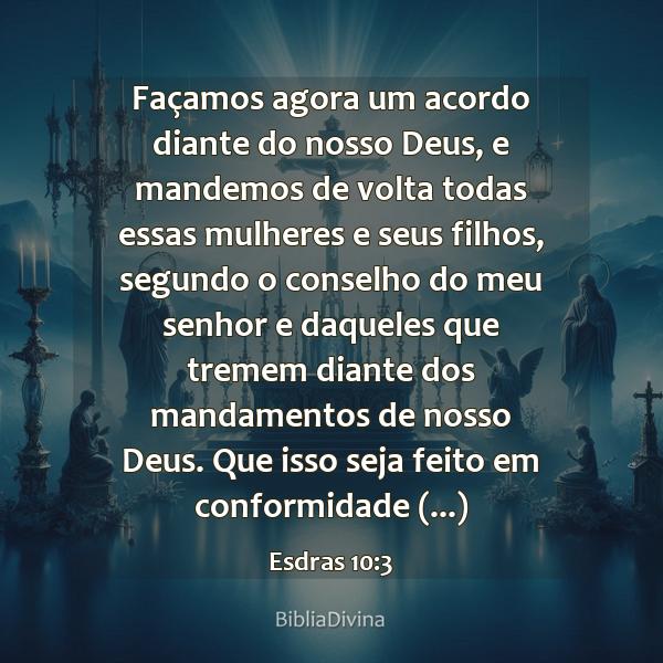 Esdras 10:3