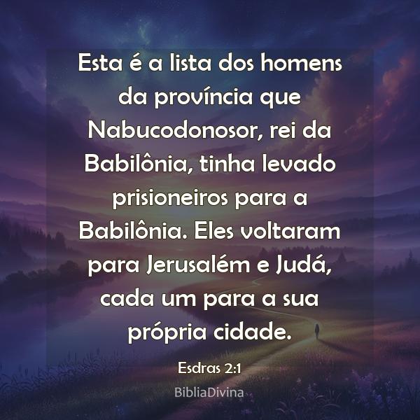 Esdras 2:1