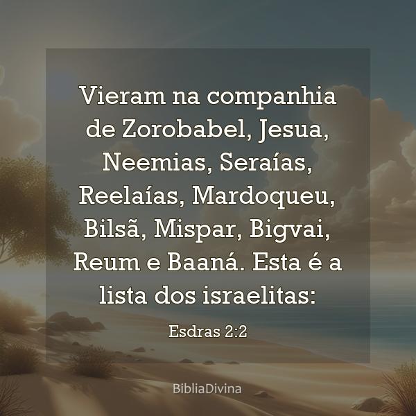 Esdras 2:2