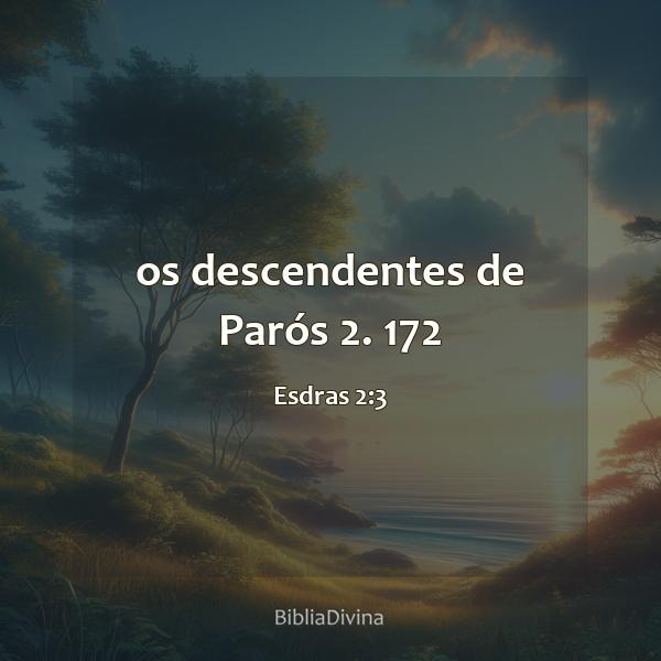 Esdras 2:3