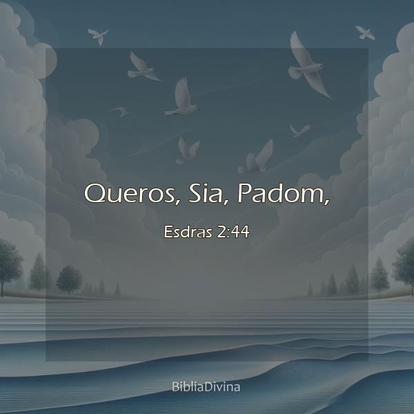 Esdras 2:44