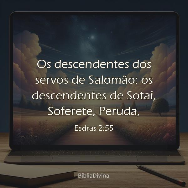 Esdras 2:55