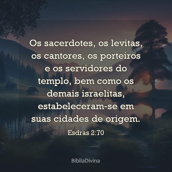 Esdras 2:70