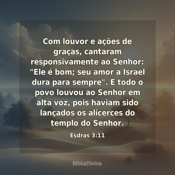 Esdras 3:11