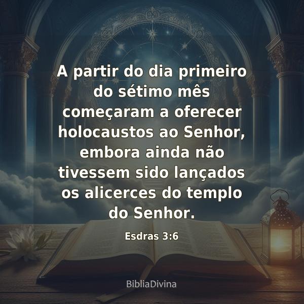 Esdras 3:6