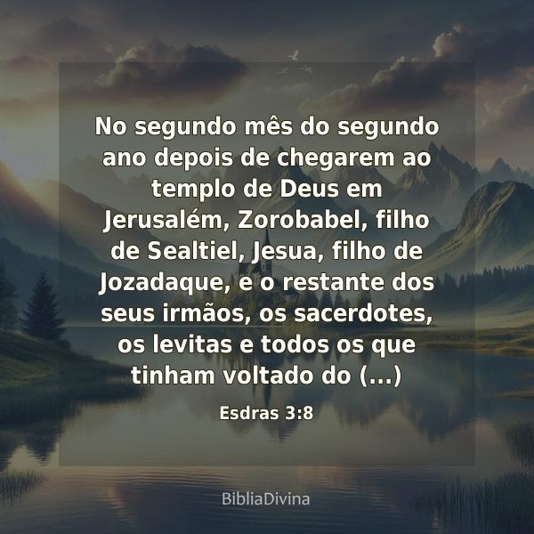 Esdras 3:8