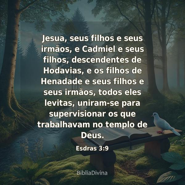 Esdras 3:9