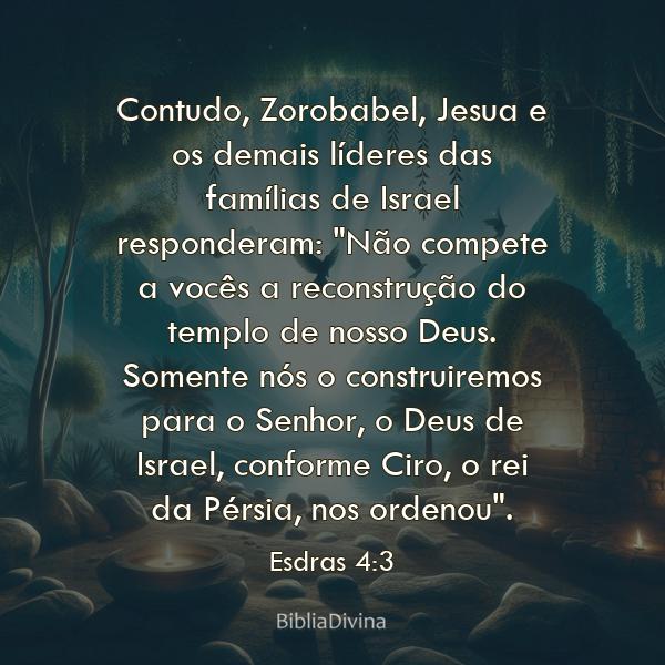 Esdras 4:3