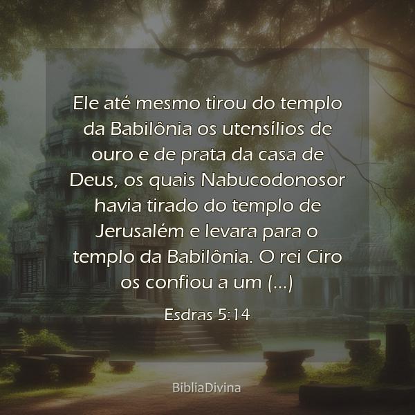 Esdras 5:14