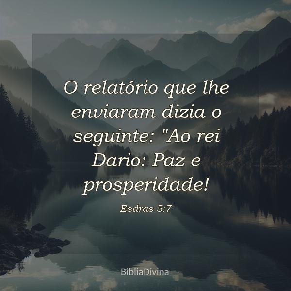 Esdras 5:7