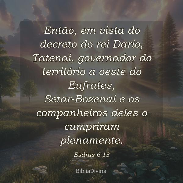 Esdras 6:13