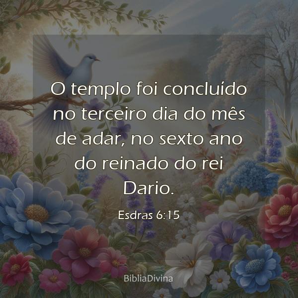 Esdras 6:15