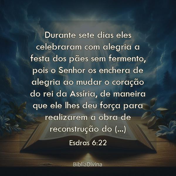 Esdras 6:22