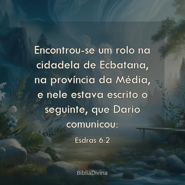 Esdras 6:2