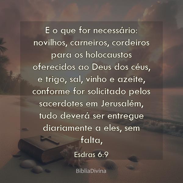 Esdras 6:9