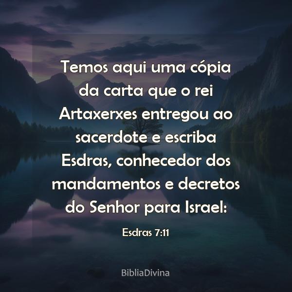 Esdras 7:11