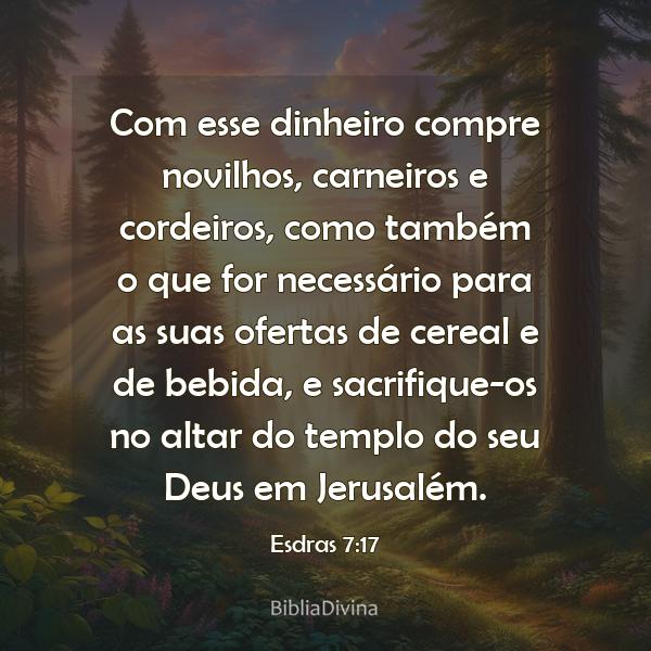 Esdras 7:17