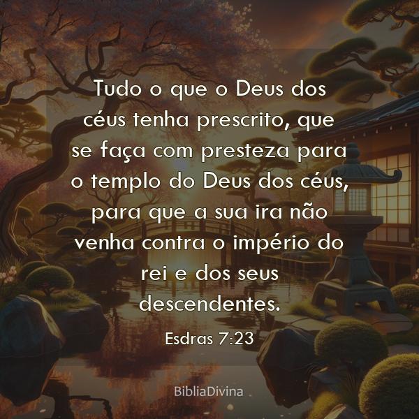 Esdras 7:23