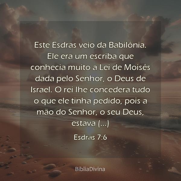 Esdras 7:6