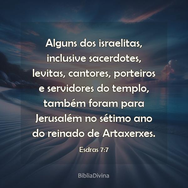 Esdras 7:7