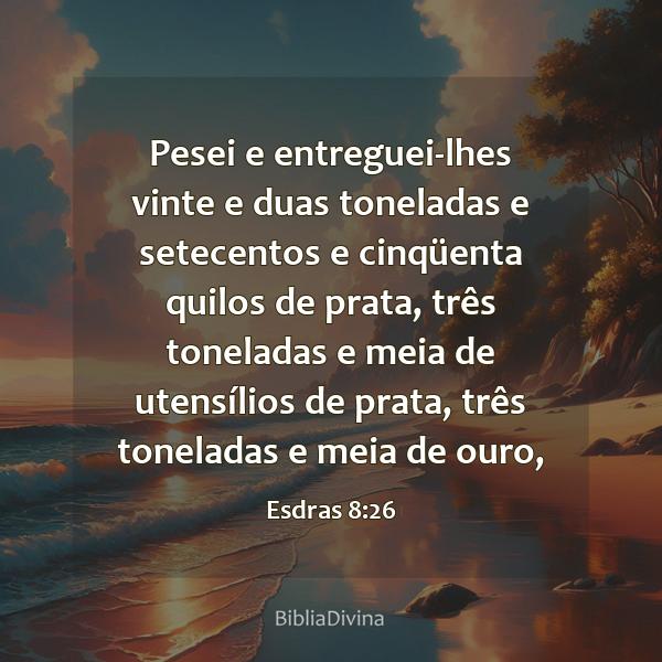 Esdras 8:26