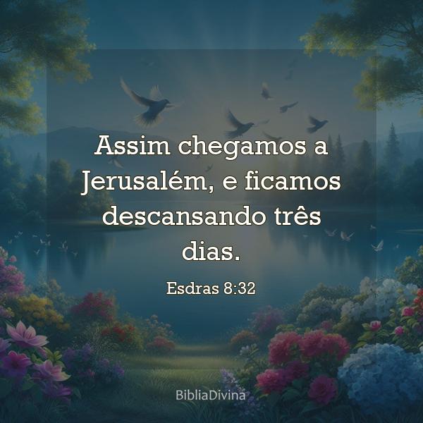 Esdras 8:32