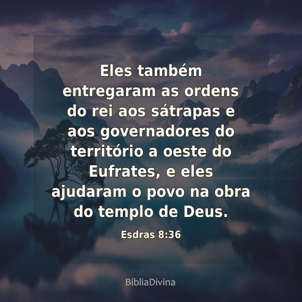 Esdras 8:36