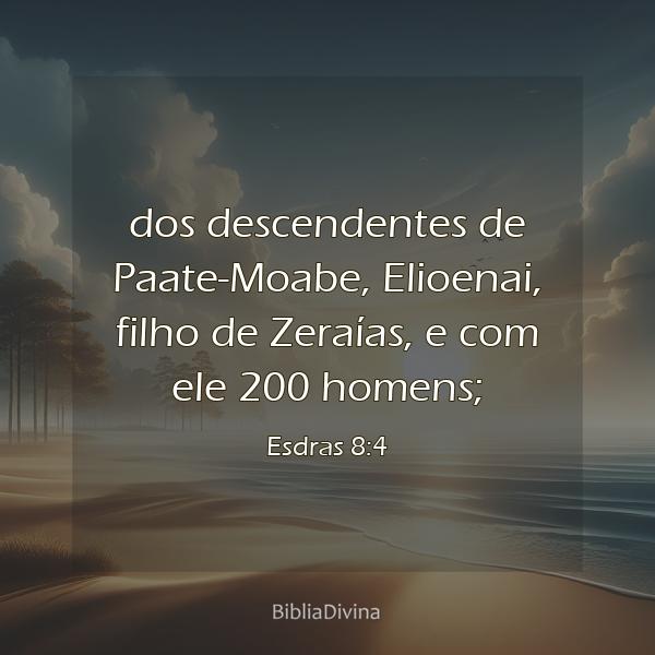 Esdras 8:4