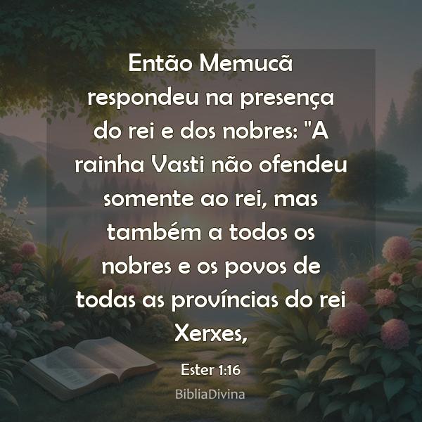 Ester 1:16