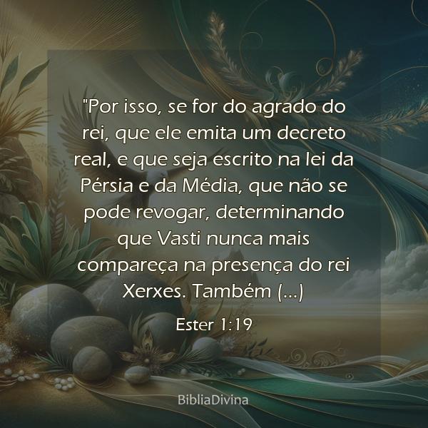 Ester 1:19