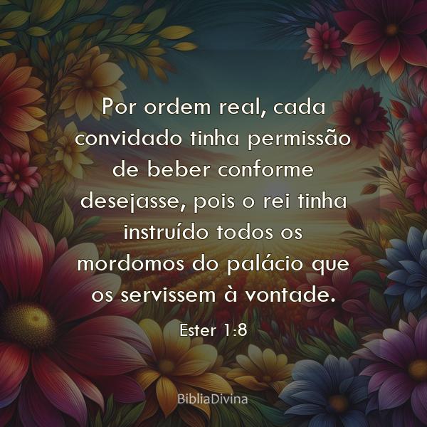 Ester 1:8