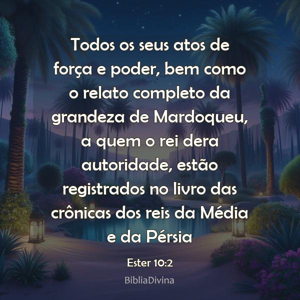 Ester 10:2