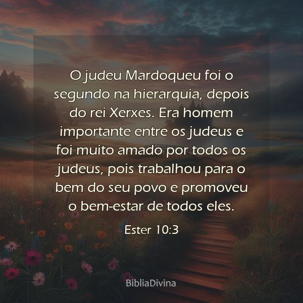 Ester 10:3