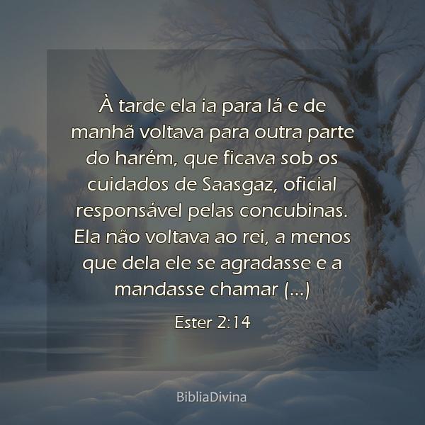 Ester 2:14