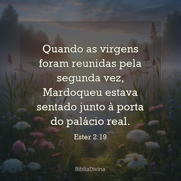 Ester 2:19