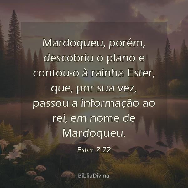 Ester 2:22