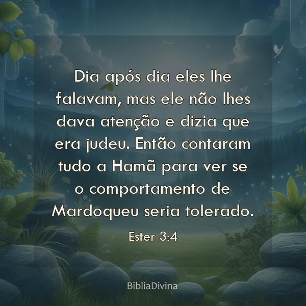 Ester 3:4