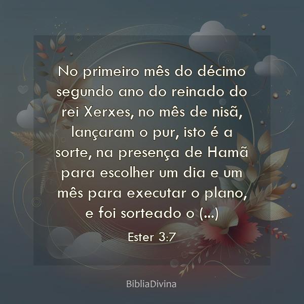 Ester 3:7