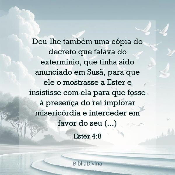 Ester 4:8