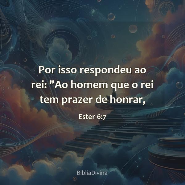 Ester 6:7