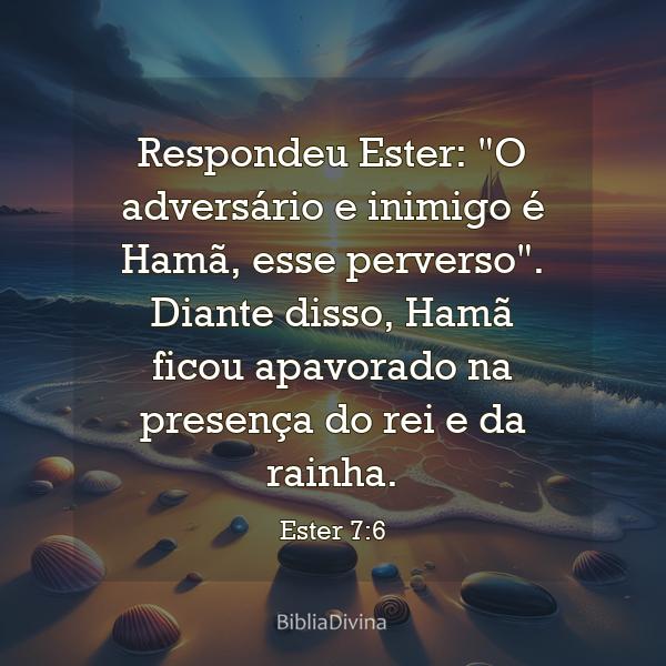 Ester 7:6