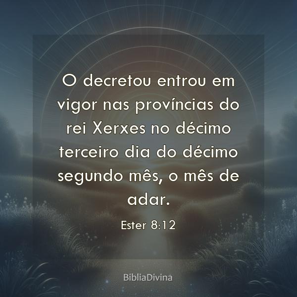 Ester 8:12