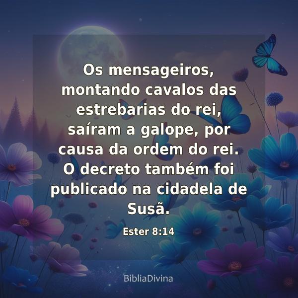 Ester 8:14