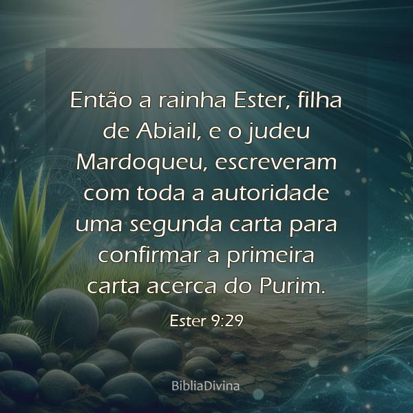 Ester 9:29