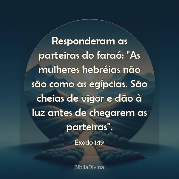 Êxodo 1:19